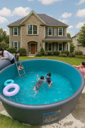IPOOLGO Piscinas Redondas PVC Drop Stich