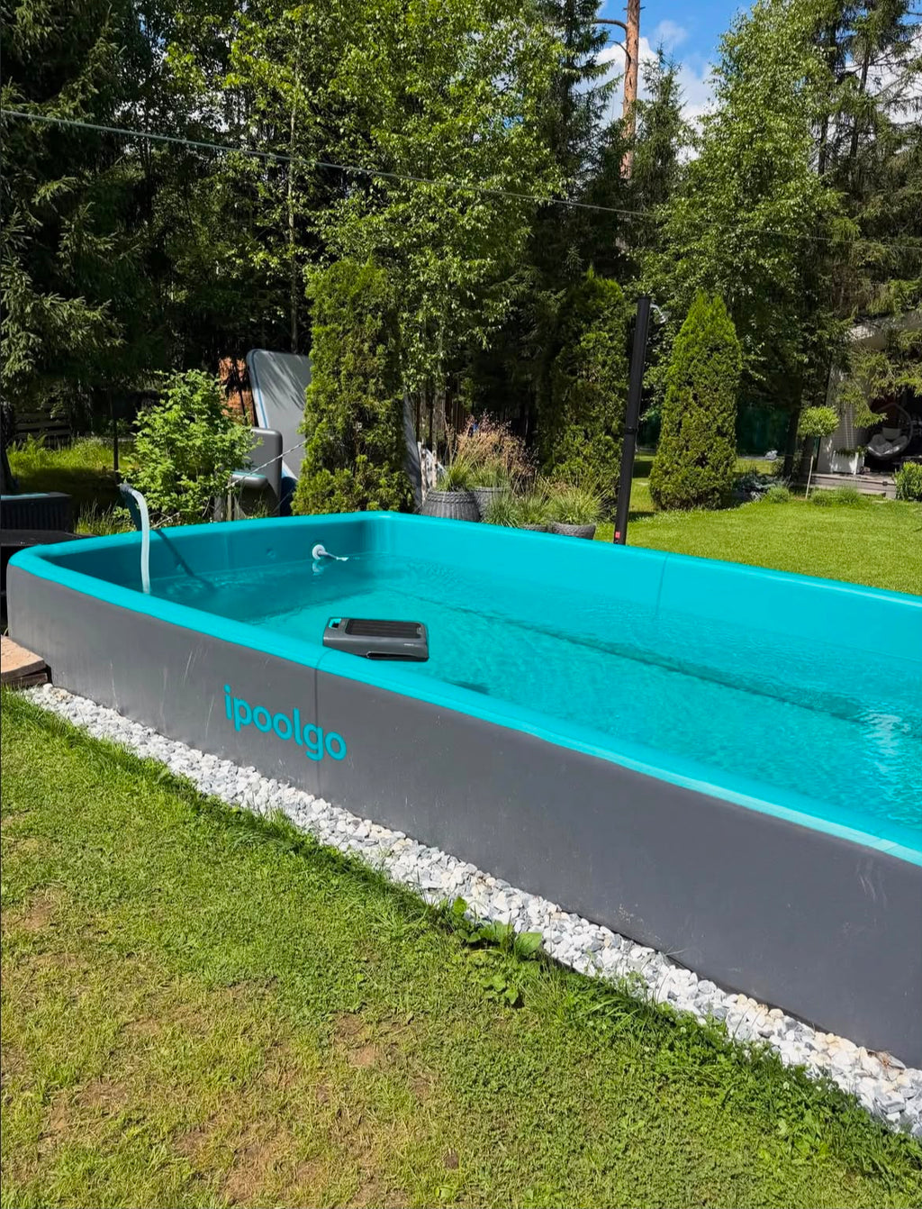 IPOOLGO Piscinas Rectangulares PVC Drop Stich.