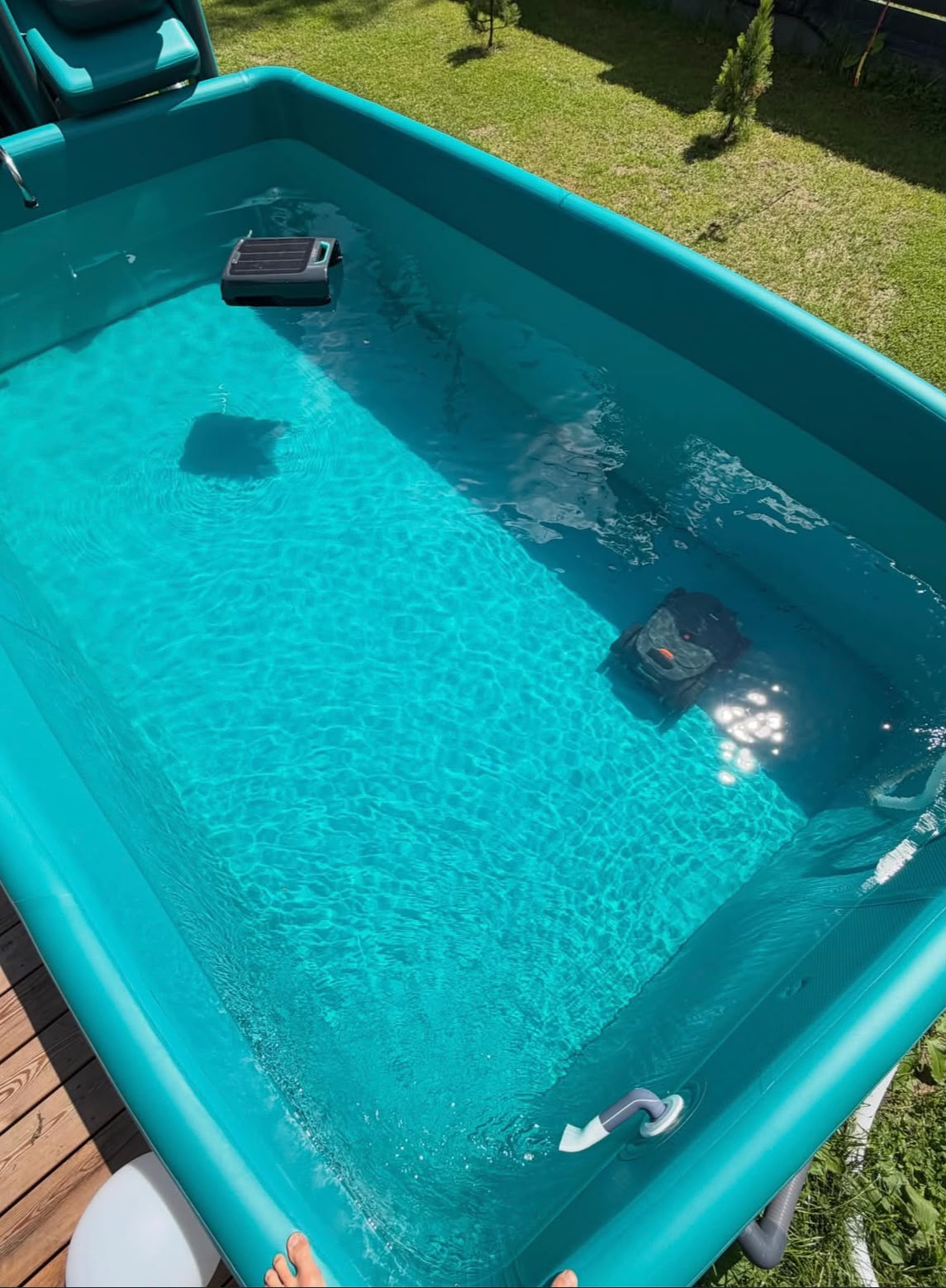 IPOOLGO Piscinas Rectangulares PVC Drop Stich.